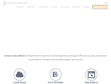 Tablet Screenshot of brightpattern.com